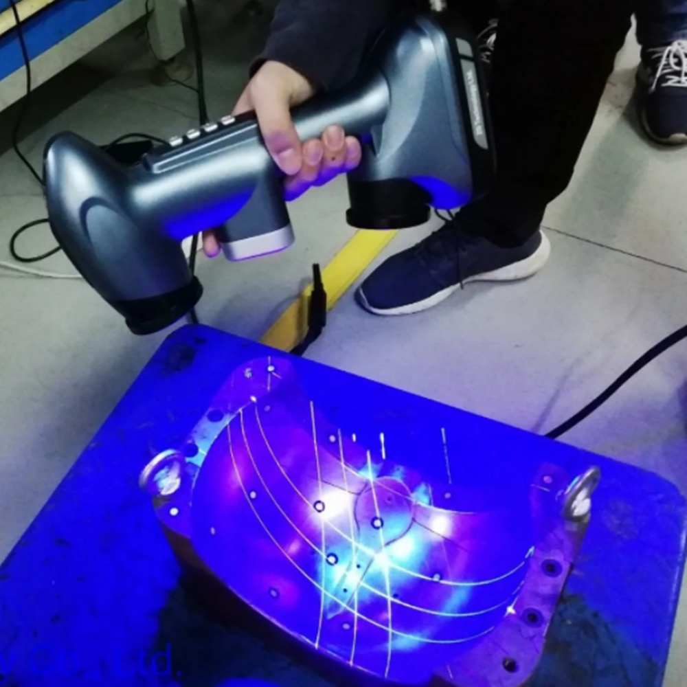 RigelScan Hochgeschwindigkeits-Blue-Laser-3D-Scanner für VR/AR