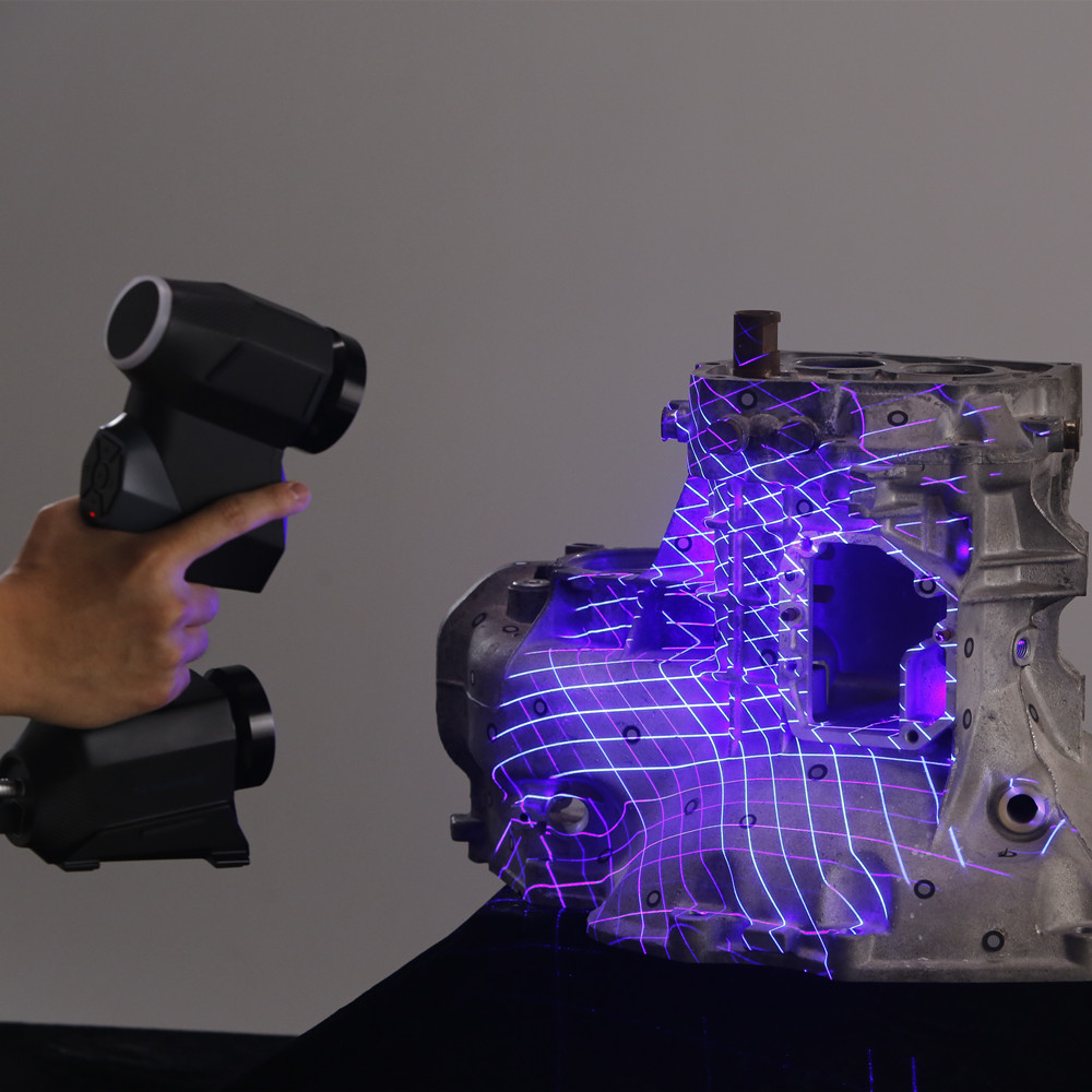 RigelScan Plus hochauflösender 3D-Scanner für die 3D-Konstruktion von Automobilteilen