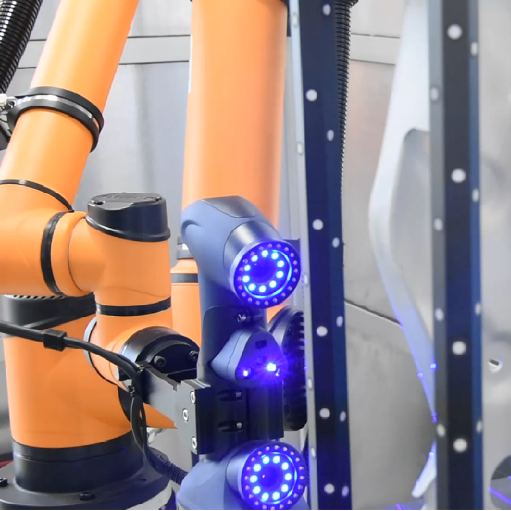 AutoMetric Schnelles und genaues automatisches 3D-Scansystem mit blauer Lasertechnologie