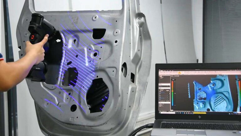 MarvelScan Tracker Free Markerfreier ultraschneller 3D-Scanner für Reverse Engineering