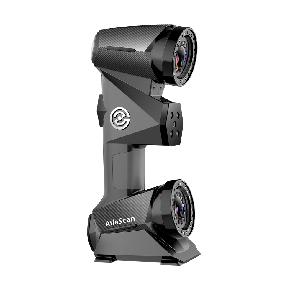 AtlaScan Multifunktionaler tragbarer blauer Laser-3D-Handscanner für die Schwerindustrie