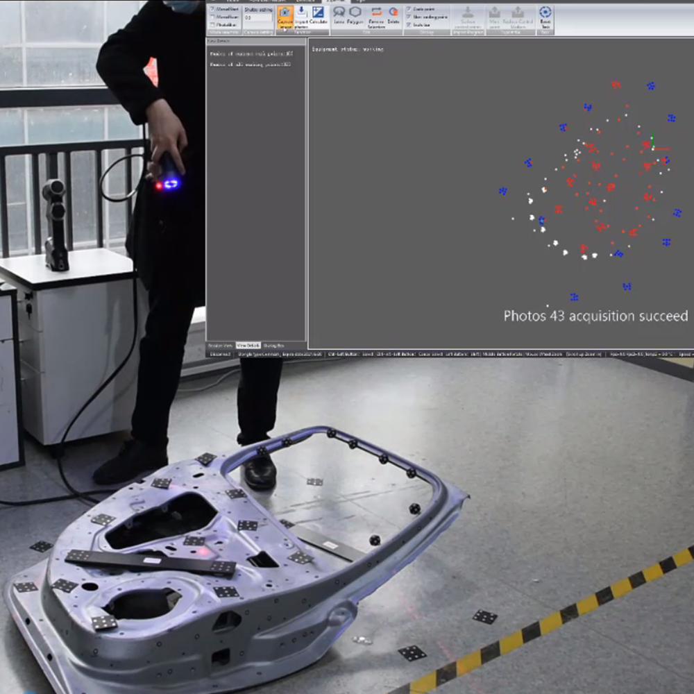 PhotoShot Lite Hochgeschwindigkeits-Photogrammetriesystem für genaue 3D-Datenerfassung